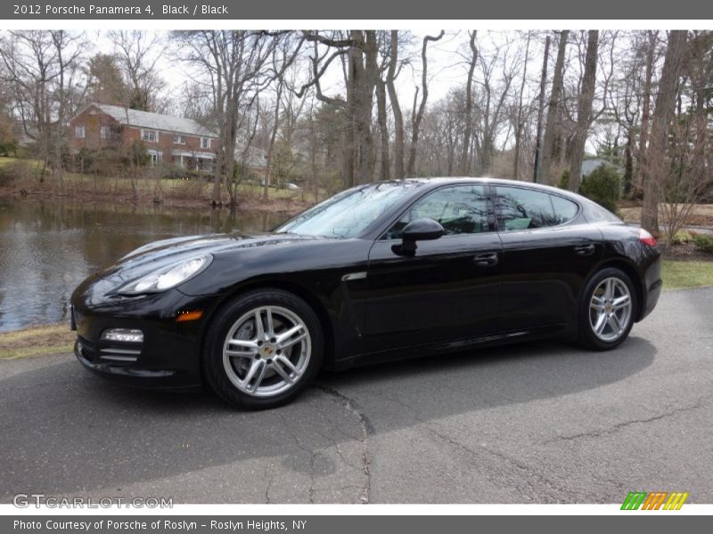 Black / Black 2012 Porsche Panamera 4