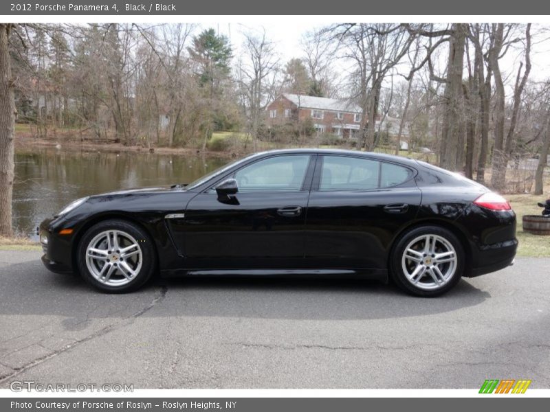 Black / Black 2012 Porsche Panamera 4