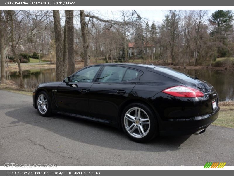 Black / Black 2012 Porsche Panamera 4