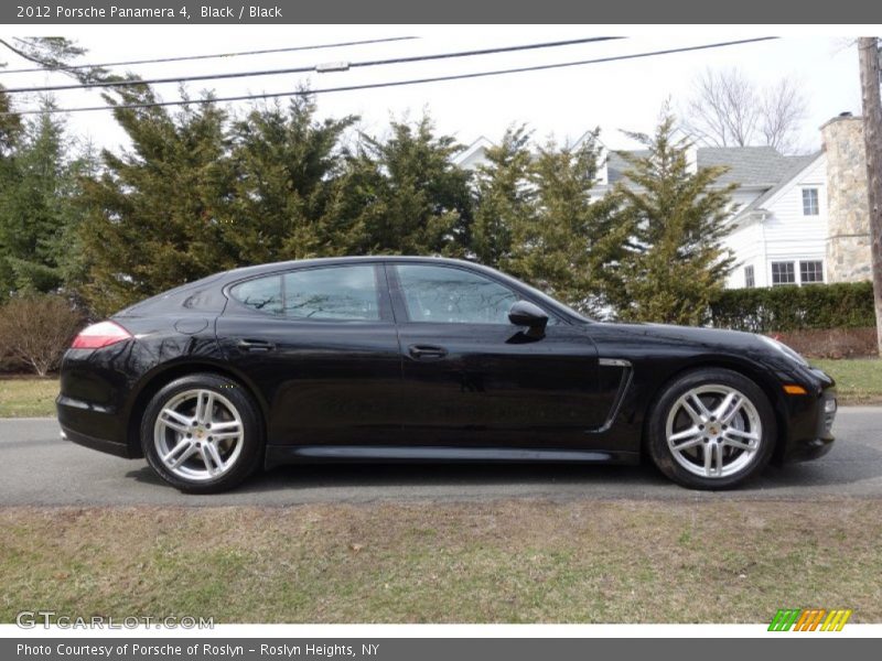 Black / Black 2012 Porsche Panamera 4