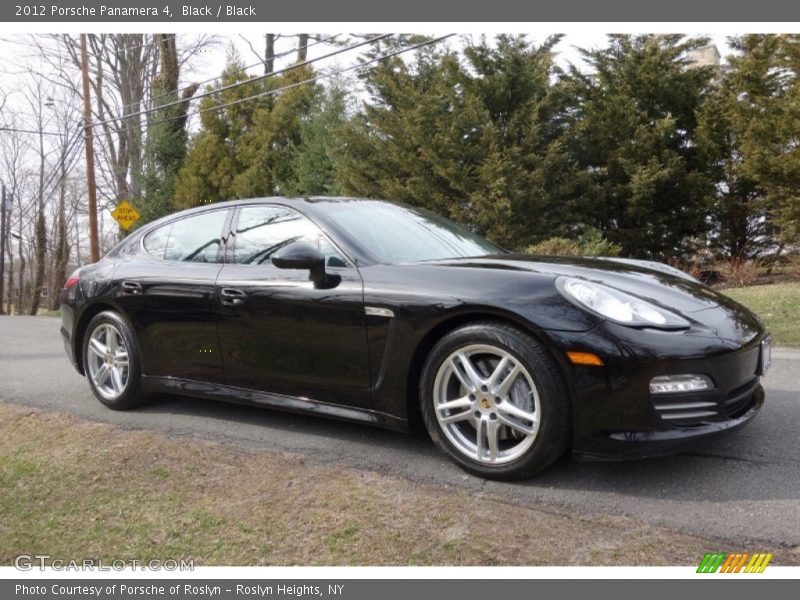 Black / Black 2012 Porsche Panamera 4