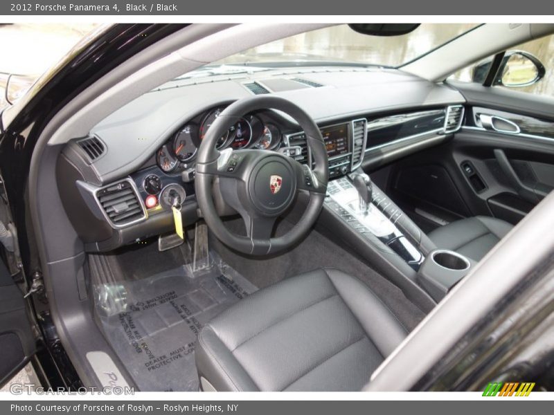 Black / Black 2012 Porsche Panamera 4