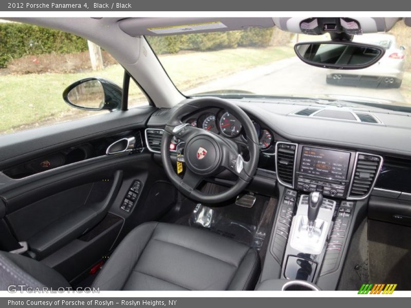 Black / Black 2012 Porsche Panamera 4