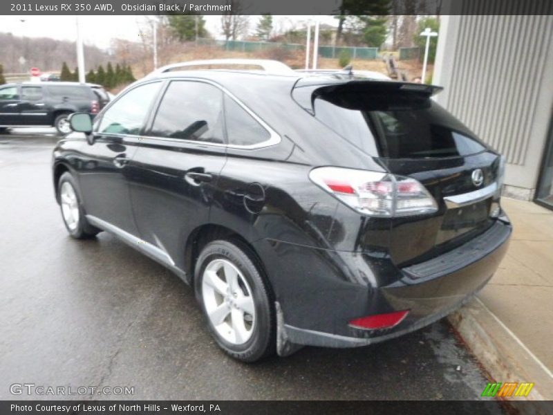 Obsidian Black / Parchment 2011 Lexus RX 350 AWD