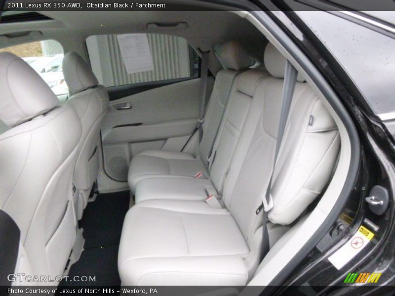 Obsidian Black / Parchment 2011 Lexus RX 350 AWD