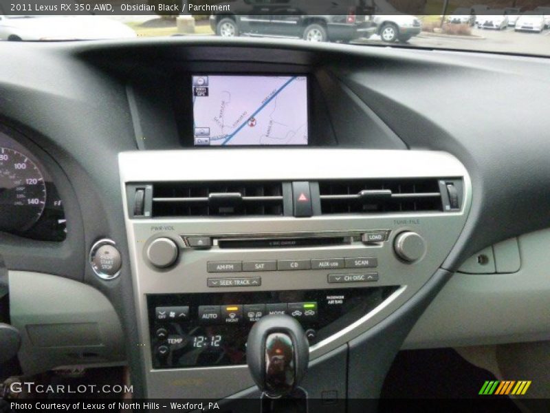 Obsidian Black / Parchment 2011 Lexus RX 350 AWD