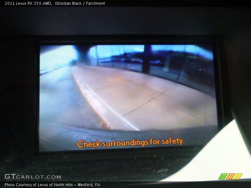 Obsidian Black / Parchment 2011 Lexus RX 350 AWD