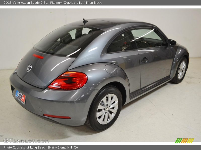 Platinum Gray Metallic / Titan Black 2013 Volkswagen Beetle 2.5L