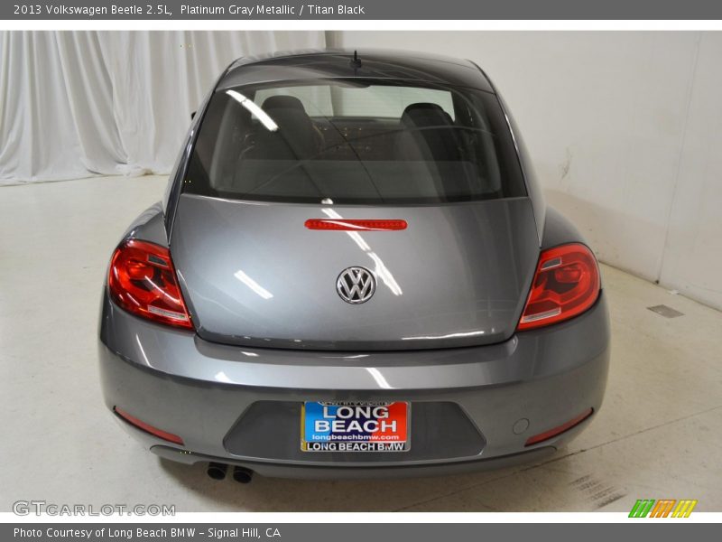 Platinum Gray Metallic / Titan Black 2013 Volkswagen Beetle 2.5L
