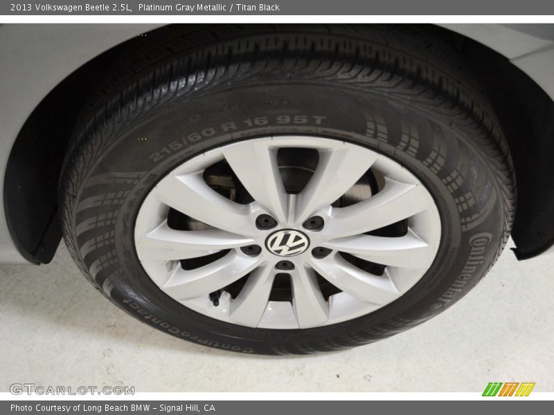 Platinum Gray Metallic / Titan Black 2013 Volkswagen Beetle 2.5L