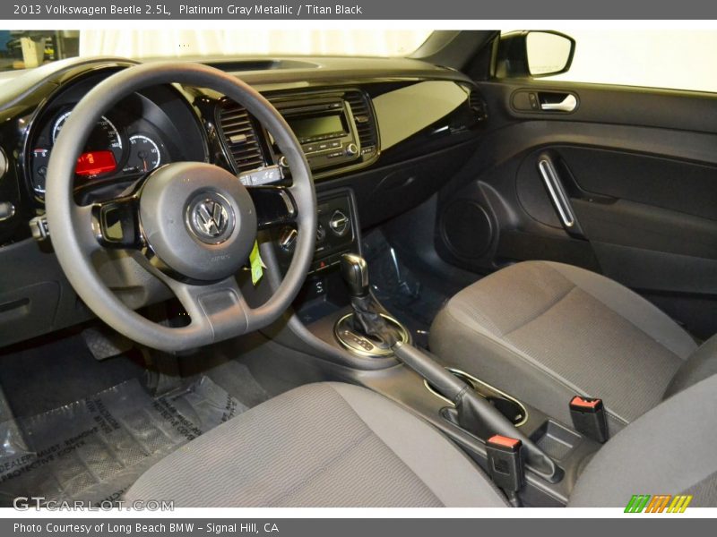 Titan Black Interior - 2013 Beetle 2.5L 