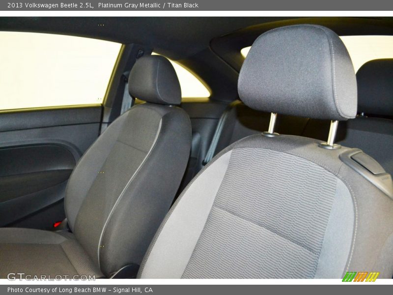 Platinum Gray Metallic / Titan Black 2013 Volkswagen Beetle 2.5L