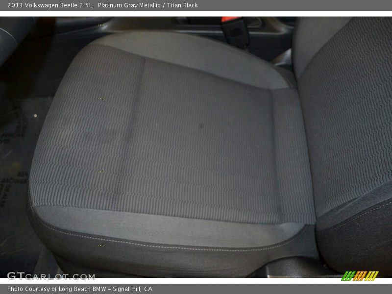 Platinum Gray Metallic / Titan Black 2013 Volkswagen Beetle 2.5L