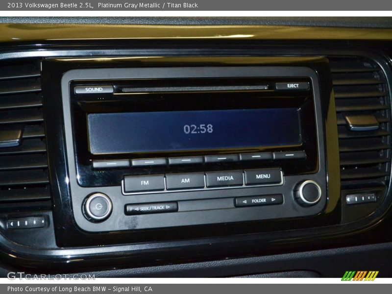 Audio System of 2013 Beetle 2.5L