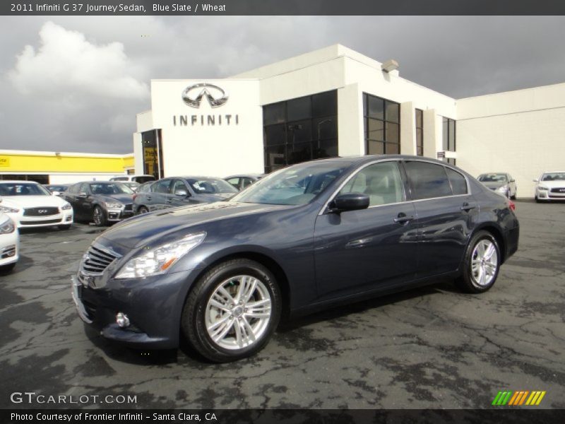 Blue Slate / Wheat 2011 Infiniti G 37 Journey Sedan