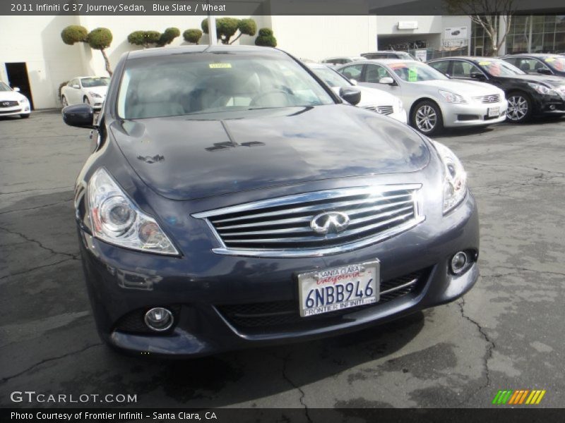 Blue Slate / Wheat 2011 Infiniti G 37 Journey Sedan
