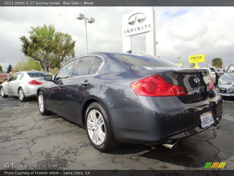 Blue Slate / Wheat 2011 Infiniti G 37 Journey Sedan