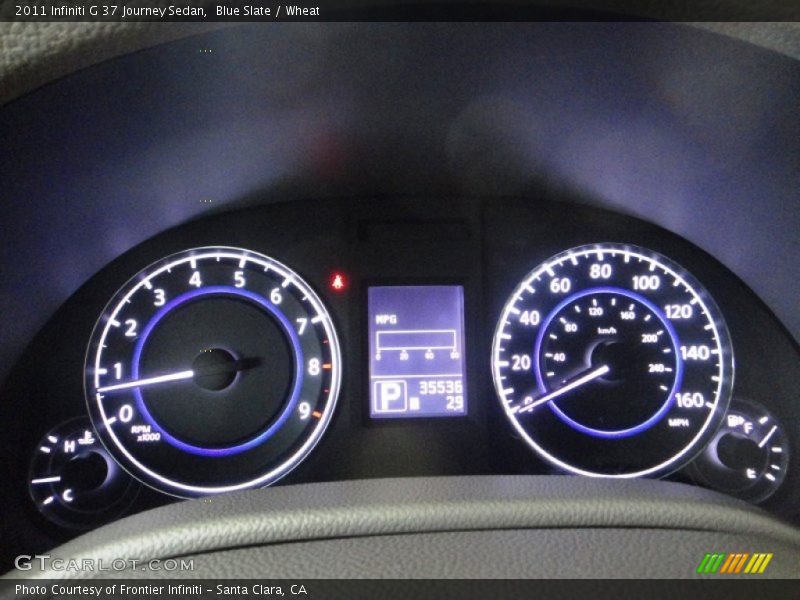 Blue Slate / Wheat 2011 Infiniti G 37 Journey Sedan