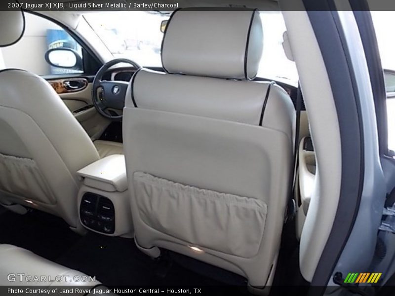 Liquid Silver Metallic / Barley/Charcoal 2007 Jaguar XJ XJ8
