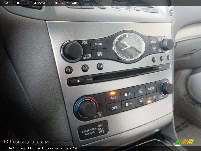 Blue Slate / Wheat 2011 Infiniti G 37 Journey Sedan
