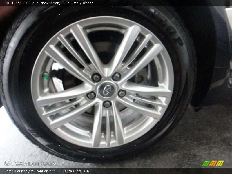 Blue Slate / Wheat 2011 Infiniti G 37 Journey Sedan