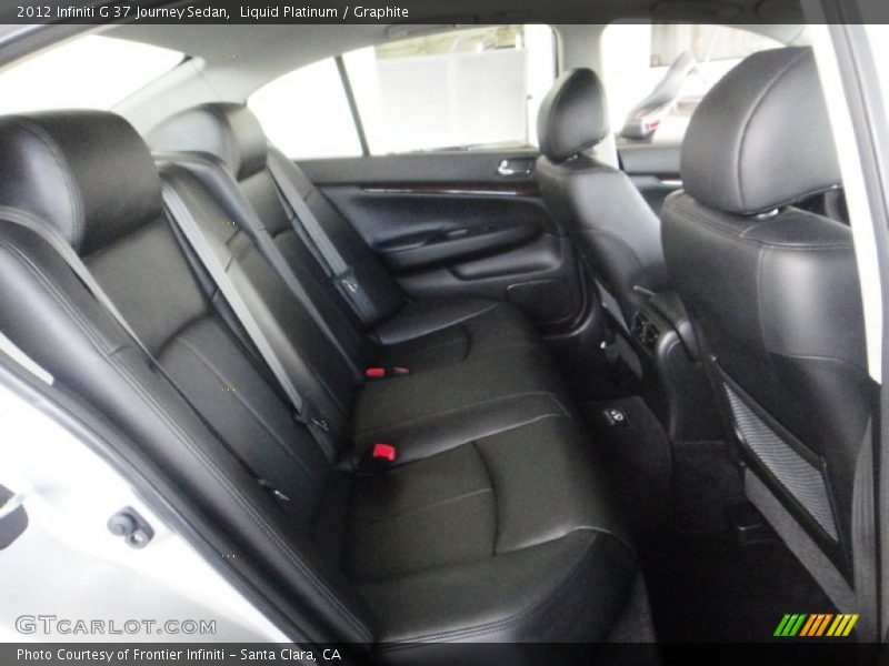 Liquid Platinum / Graphite 2012 Infiniti G 37 Journey Sedan