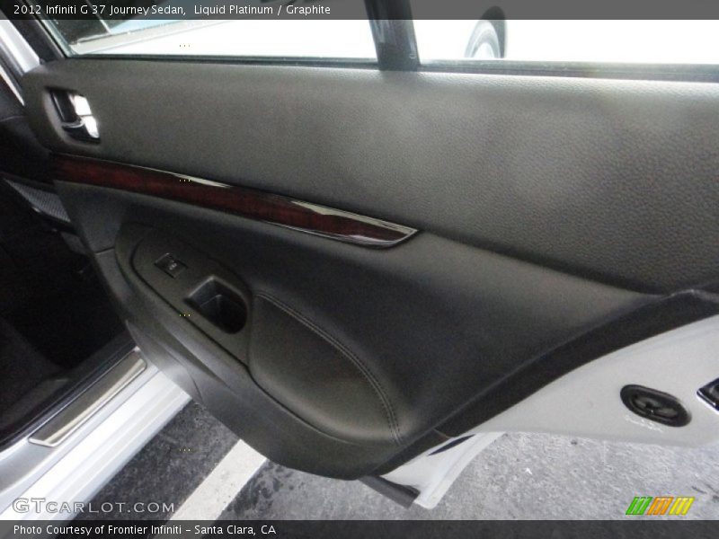 Liquid Platinum / Graphite 2012 Infiniti G 37 Journey Sedan