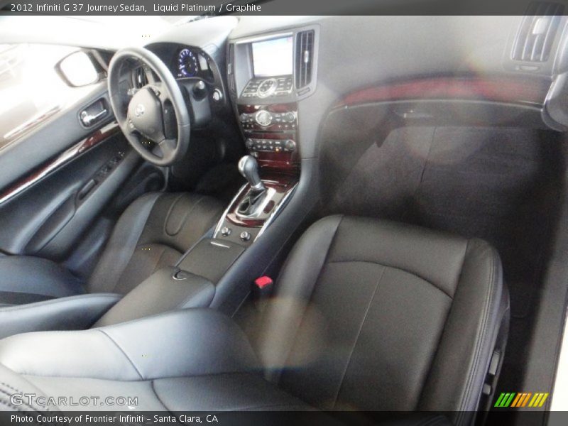 Liquid Platinum / Graphite 2012 Infiniti G 37 Journey Sedan