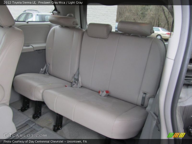 Predawn Gray Mica / Light Gray 2012 Toyota Sienna LE