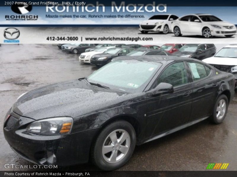 Black / Ebony 2007 Pontiac Grand Prix Sedan