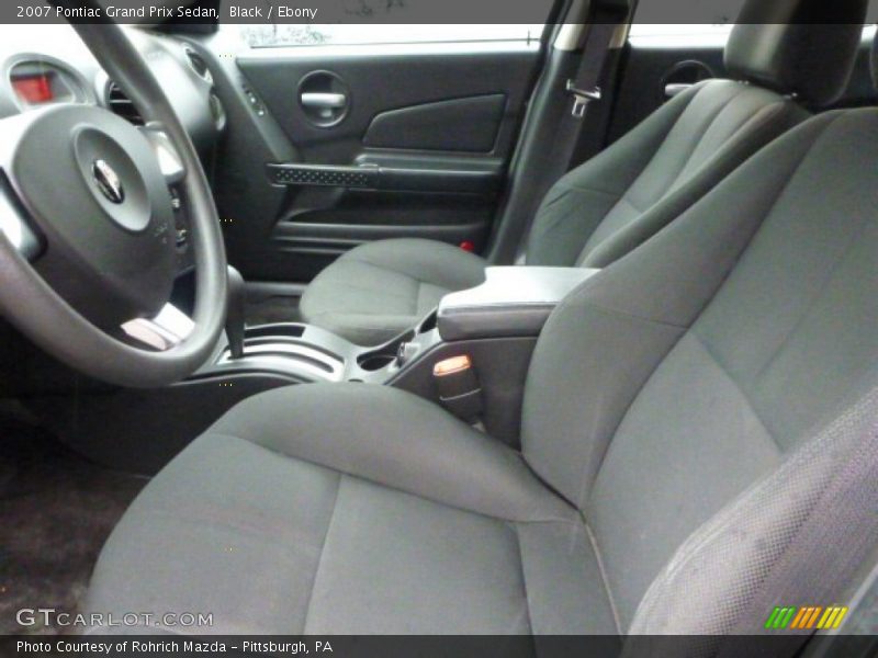 Black / Ebony 2007 Pontiac Grand Prix Sedan
