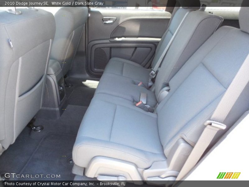 White Gold / Dark Slate Gray 2010 Dodge Journey SE