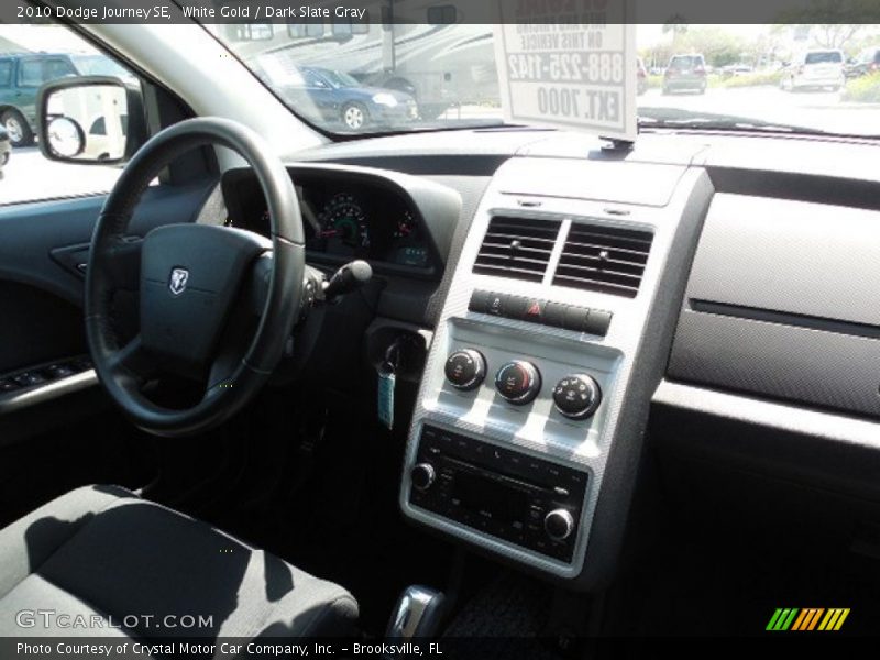 White Gold / Dark Slate Gray 2010 Dodge Journey SE