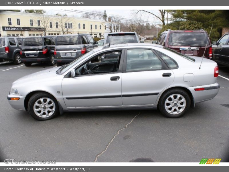 Silver Metallic / Graphite 2002 Volvo S40 1.9T