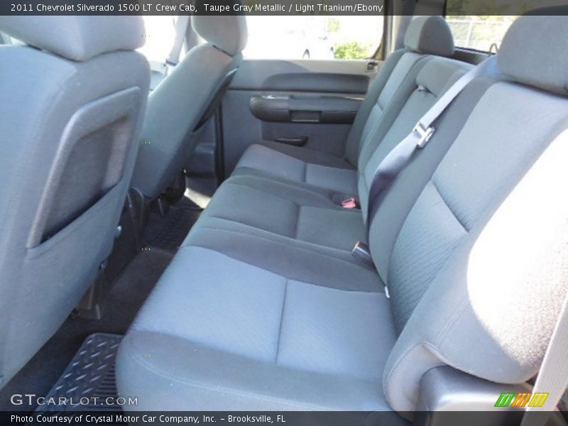 Taupe Gray Metallic / Light Titanium/Ebony 2011 Chevrolet Silverado 1500 LT Crew Cab
