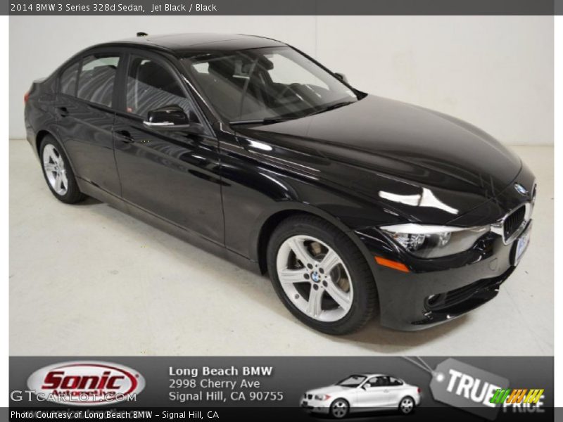 Jet Black / Black 2014 BMW 3 Series 328d Sedan