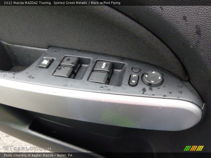 Spirted Green Metallic / Black w/Red Piping 2012 Mazda MAZDA2 Touring