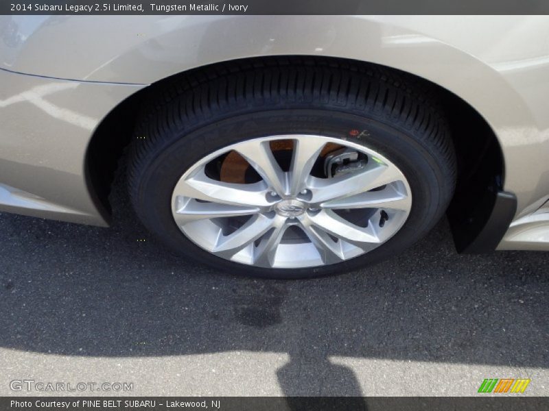 Tungsten Metallic / Ivory 2014 Subaru Legacy 2.5i Limited