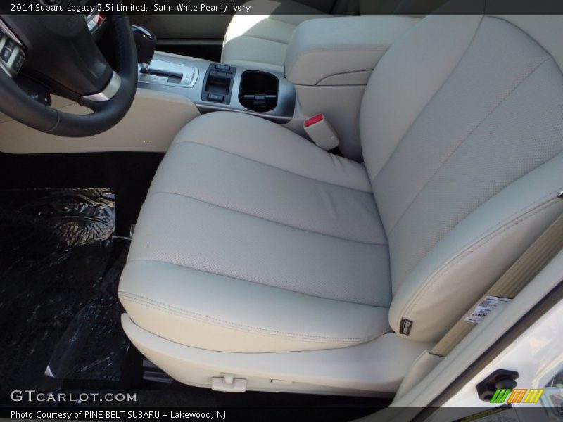 Satin White Pearl / Ivory 2014 Subaru Legacy 2.5i Limited