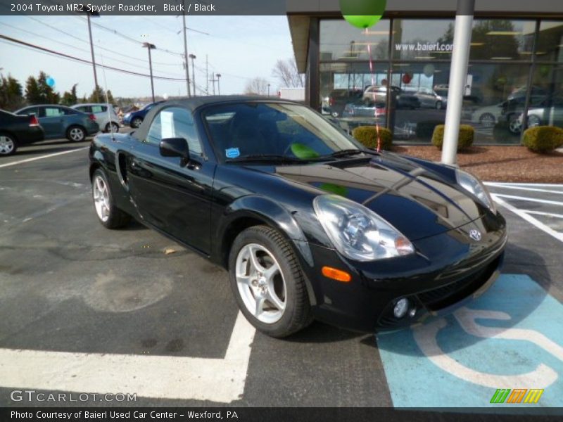 Black / Black 2004 Toyota MR2 Spyder Roadster
