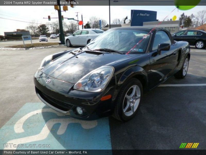 Black / Black 2004 Toyota MR2 Spyder Roadster