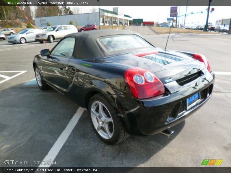 Black / Black 2004 Toyota MR2 Spyder Roadster