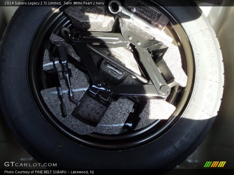 Satin White Pearl / Ivory 2014 Subaru Legacy 2.5i Limited