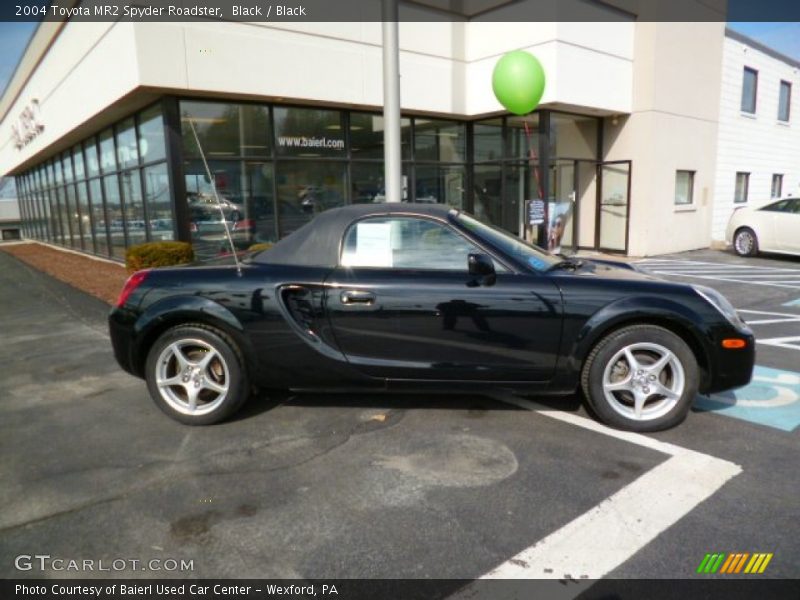 Black / Black 2004 Toyota MR2 Spyder Roadster