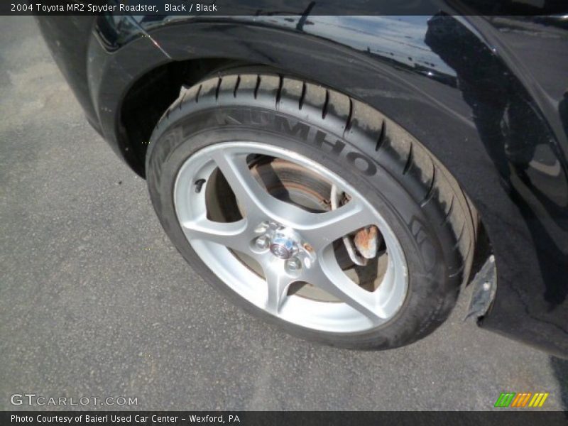 Black / Black 2004 Toyota MR2 Spyder Roadster