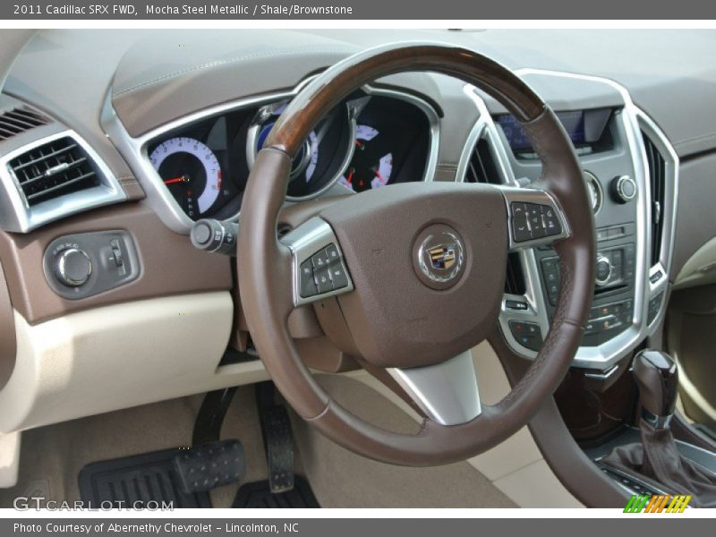 Mocha Steel Metallic / Shale/Brownstone 2011 Cadillac SRX FWD
