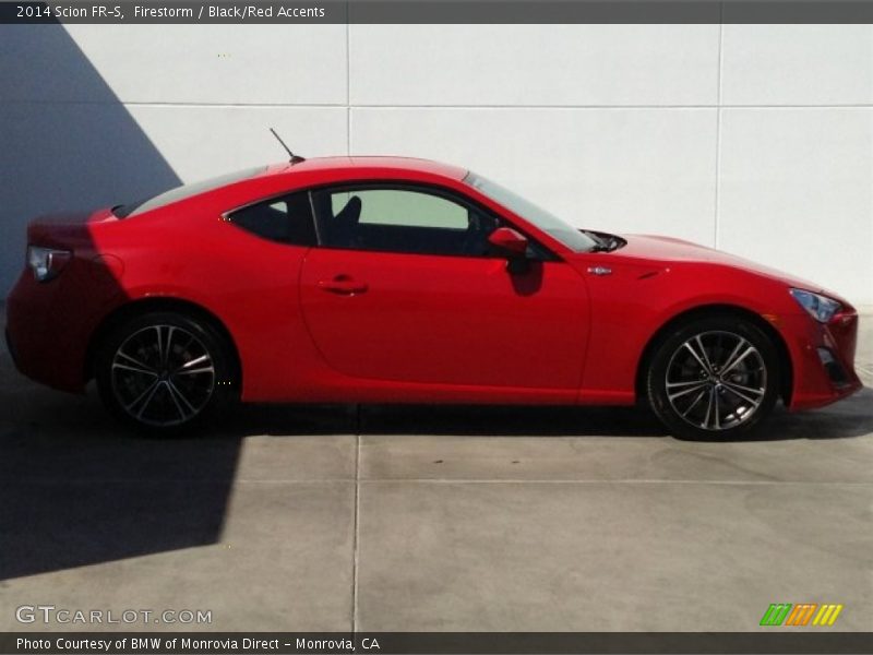 Firestorm / Black/Red Accents 2014 Scion FR-S