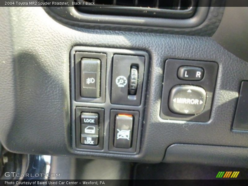 Black / Black 2004 Toyota MR2 Spyder Roadster