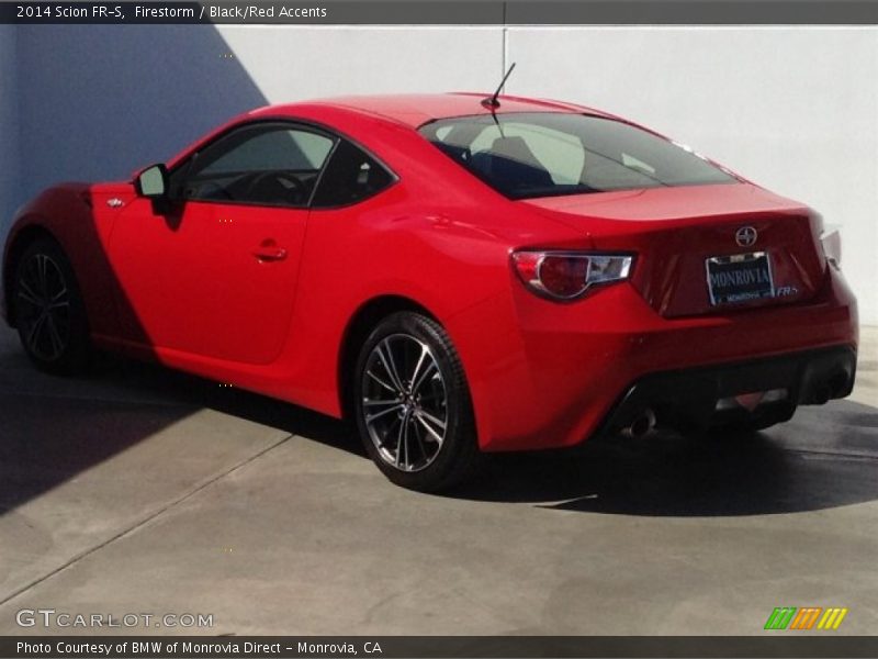Firestorm / Black/Red Accents 2014 Scion FR-S
