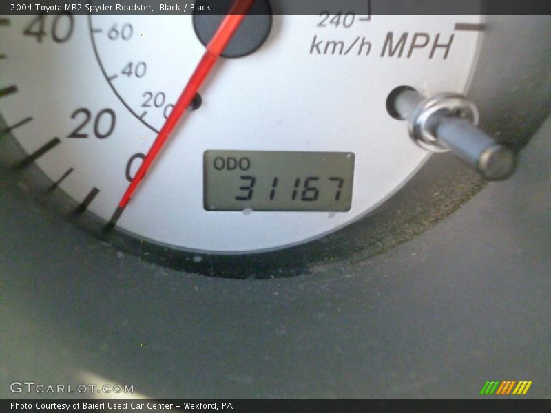 Black / Black 2004 Toyota MR2 Spyder Roadster